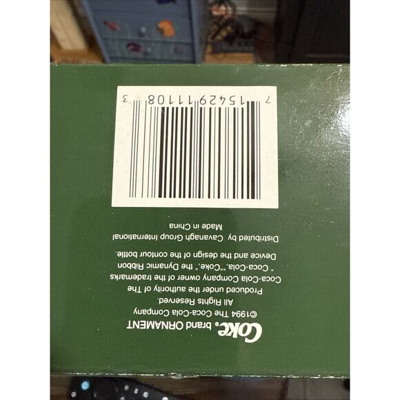 Coca-Cola Trim A Tree Collection 1956 Santa With Painting Elf Ornament 1994 - Picture 4 of 12